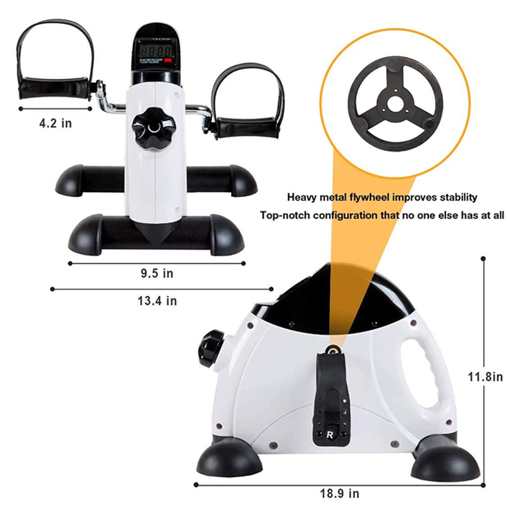 Portable Exercise Pedal Bike for Legs and Arms - Image 3