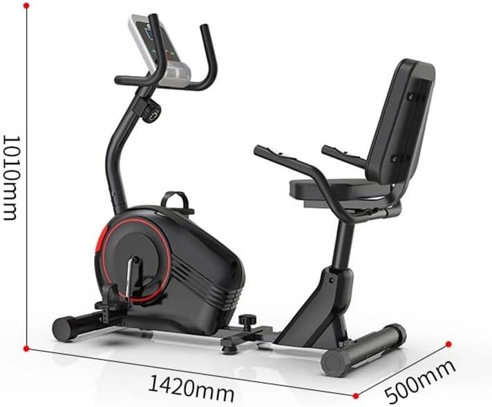 Indoor Magnetic Exercise Bike With Back Seat - Image 5