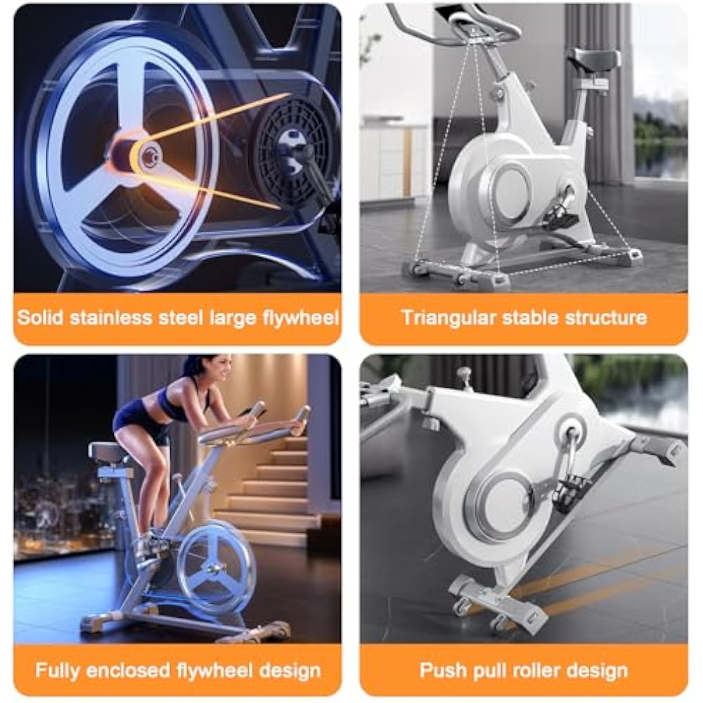 Indoor Magnetic Exercise Bike - Image 3