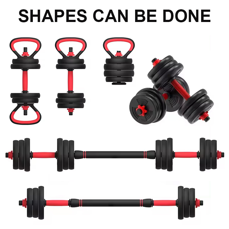 15KG Dumbbell set with kettlebell multifunctional - Image 2