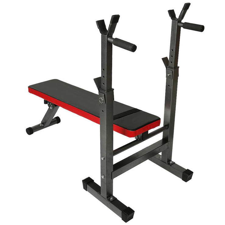 Multifunctional Adjustable Station Barbell Rack Bench Press - Image 2