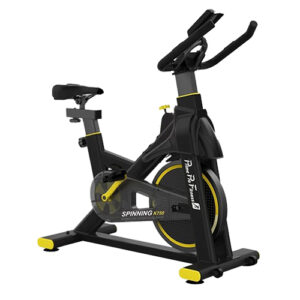 Indoor Spinning Exercise Bike (Black/Yellow)