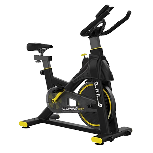 Indoor Spinning Exercise Bike (Black/Yellow)