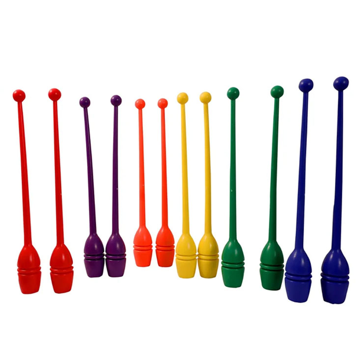 42cm Rhythmic Gymnastics Clubs (3 Pairs Pack) - Image 2