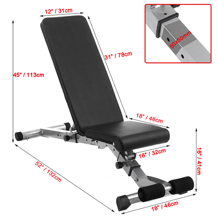 Adjustable Multipurpose Weight Bench - Image 4