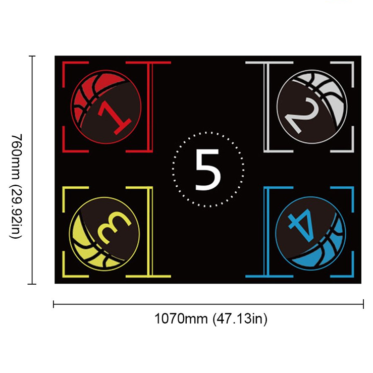 Basketball Footstep Training Mat - Image 4