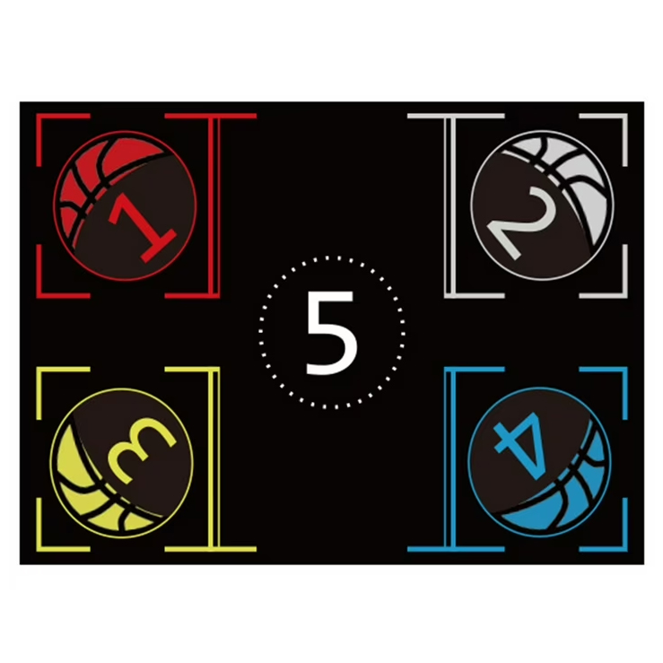 Basketball Footstep Training Mat