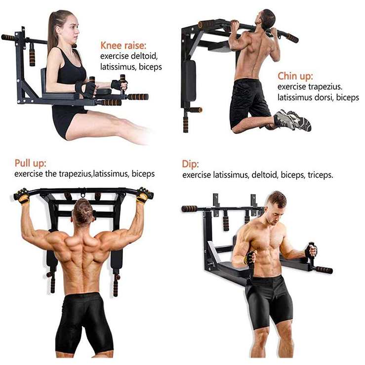 Wall Mounted Pull Up/Push Up Bar - Image 3