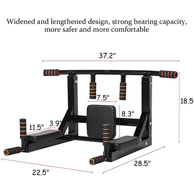 Wall Mounted Pull Up/Push Up Bar - Image 4