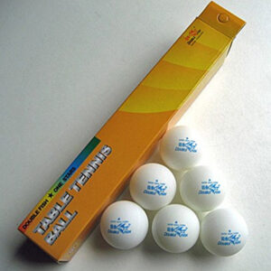 Table Tennis Balls (6 Pcs White)