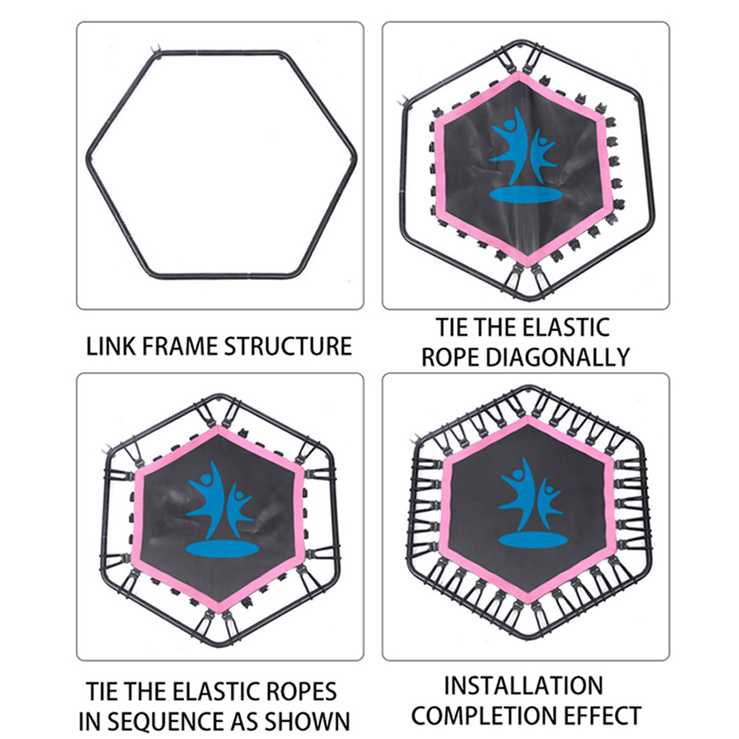 Hex Exercise Trampoline (50 Inches) - Image 7