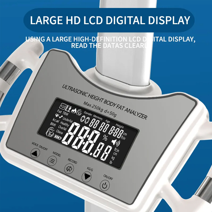 Height and Weight Scale & Body Fat Analyzer (Automatic) - Image 3